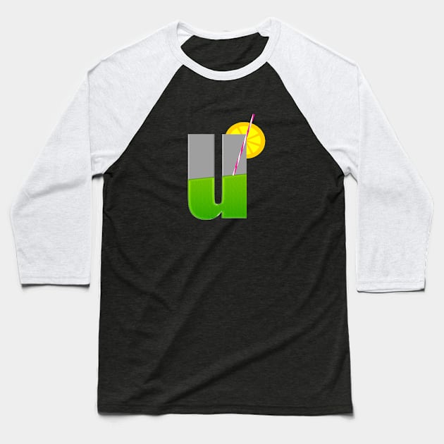 funny juice Baseball T-Shirt by nabilhaj